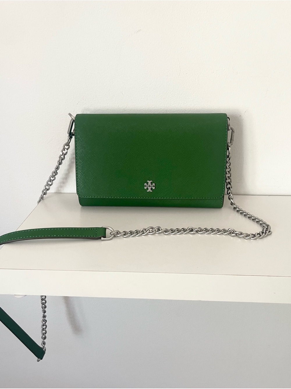 Tory Burch Green Crossbody Bag